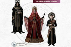 Gothic Horror Ecclesial Clipart for Journals &amp; DIY Product Image 12