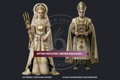 Gothic Horror Ecclesial Clipart for Journals &amp; DIY Product Image 3