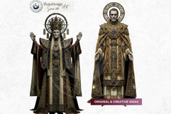 Gothic Horror Ecclesial Clipart for Journals &amp; DIY Product Image 5