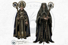 Gothic Horror Ecclesial Clipart for Journals &amp; DIY Product Image 9