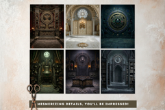 Gothic Horror Ecclesial Landscapes for Journals Product Image 10