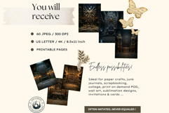 Gothic Horror Ecclesial Landscapes for Journals Product Image 2