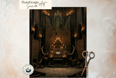 Gothic Horror Ecclesial Landscapes for Journals Product Image 5