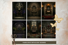 Gothic Horror Ecclesial Landscapes for Journals Product Image 6