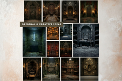 Gothic Horror Ecclesial Landscapes for Journals Product Image 8