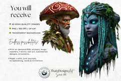 Grove Guardians Fantasy Character Graphics for RPG &amp; DnD Product Image 2