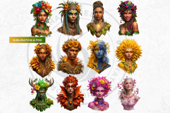 Grove Guardians Fantasy Character Graphics for RPG &amp; DnD Product Image 4
