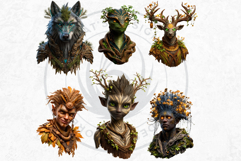 Grove Guardians Fantasy Character Graphics for RPG &amp; DnD Product Image 5