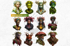 Grove Guardians Fantasy Character Graphics for RPG &amp; DnD Product Image 6