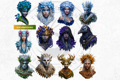 Grove Guardians Fantasy Character Graphics for RPG &amp; DnD Product Image 8