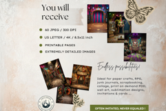Horrific Carnival Backdrops - Creepy Circus Backgrounds Product Image 2