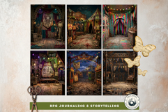 Horrific Carnival Backdrops - Creepy Circus Backgrounds Product Image 3