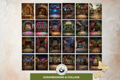 Horrific Carnival Backdrops - Creepy Circus Backgrounds Product Image 5