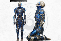 Horror Lich and Skeletal Undead Necromancer Illustrations Product Image 8