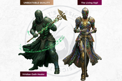 Knightly Orders Medieval Warrior Crusader Illustrations Product Image 10