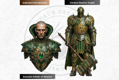 Knightly Orders Medieval Warrior Crusader Illustrations Product Image 5