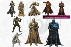 Knightly Orders Medieval Warrior Crusader Illustrations Product Image 9