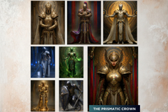 Knightly Orders Fantasy Armor Digital Papers Backgrounds RPG Product Image 3