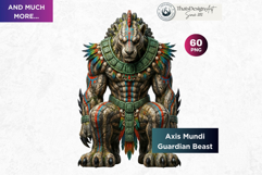Mayan Mythic Beasts - Ancient Mesoamerican Mythology PNG Product Image 16