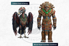 Mayan Mythic Beasts - Ancient Mesoamerican Mythology PNG Product Image 6