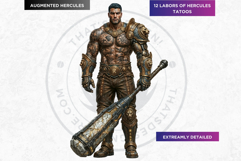 Mythpunk Fantasy Characters Cybernetic Gods and Monsters Product Image 10