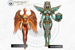 Mythpunk Fantasy Characters Cybernetic Gods and Monsters Product Image 11