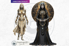 Mythpunk Fantasy Characters Cybernetic Gods and Monsters Product Image 12