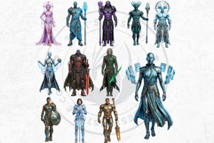 Mythpunk Fantasy Characters Cybernetic Gods and Monsters Product Image 15