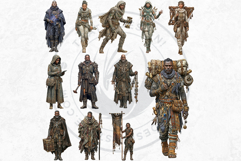 Nomadic Fantasy Character Cliparts - RPG Token Product Image 12