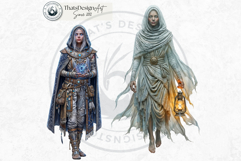 Nomadic Fantasy Character Cliparts - RPG Token Product Image 5