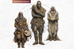 Nomadic Fantasy Character Cliparts - RPG Token Product Image 8