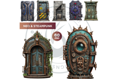 World Architecture Doors and windows PNG clipart Bundle Product Image 10