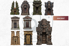 World Architecture Doors and windows PNG clipart Bundle Product Image 4