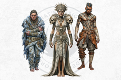 Primal Fantasy Tribal Warrior Characters Graphics RPG Token Product Image 10