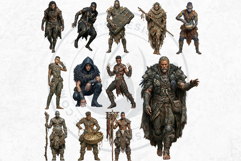 Primal Fantasy Tribal Warrior Characters Graphics RPG Token Product Image 7