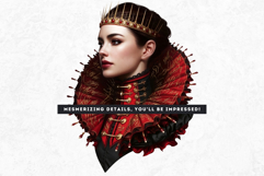 Dark Fantasy Frames Clipart, Gothic Ornate Borders for DIY Product Image 10