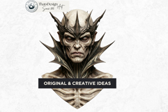 Dark Fantasy Frames Clipart, Gothic Ornate Borders for DIY Product Image 6