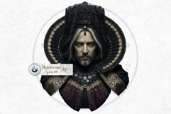 Dark Fantasy Frames Clipart, Gothic Ornate Borders for DIY Product Image 9