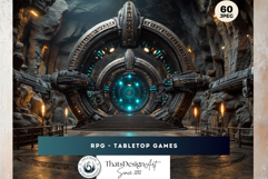 Fantasy Landscape Backdrops Mystic Scenery Digital Paper Set Product Image 8