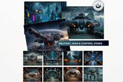 Fantasy Landscape Backdrops Mystic Scenery Digital Paper Set Product Image 9