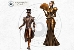 Steampunk Robots Clipart Mechanical Animals Graphics Product Image 8