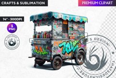 Urban Street clipart, Graffiti Clipart, Hip hop sublimation Product Image 1