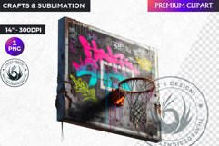 Urban Street clipart, Graffiti Clipart, Hip hop sublimation Product Image 1