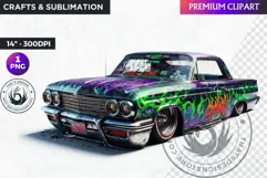 Urban Street clipart, Graffiti Clipart, Hip hop sublimation Product Image 1