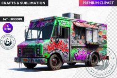 Urban Street clipart, Graffiti Clipart, Hip hop sublimation Product Image 1