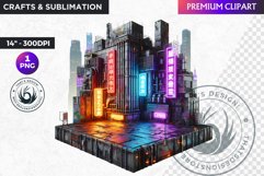 Urban Street clipart, Graffiti Clipart, Hip hop sublimation Product Image 1