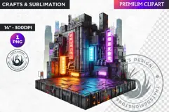 Urban Street clipart, Graffiti Clipart, Hip hop sublimation Product Image 1