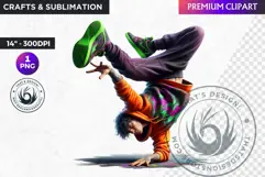 Urban Street clipart, Graffiti Clipart, Hip hop sublimation Product Image 1