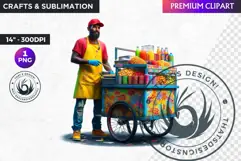 Urban Street clipart, Graffiti Clipart, Hip hop sublimation Product Image 1