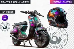 Urban Street clipart, Graffiti Clipart, Hip hop sublimation Product Image 1